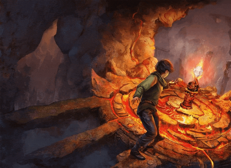 Enzor and the Volcano: The Book of Fire: A Choose-the-Fate Story