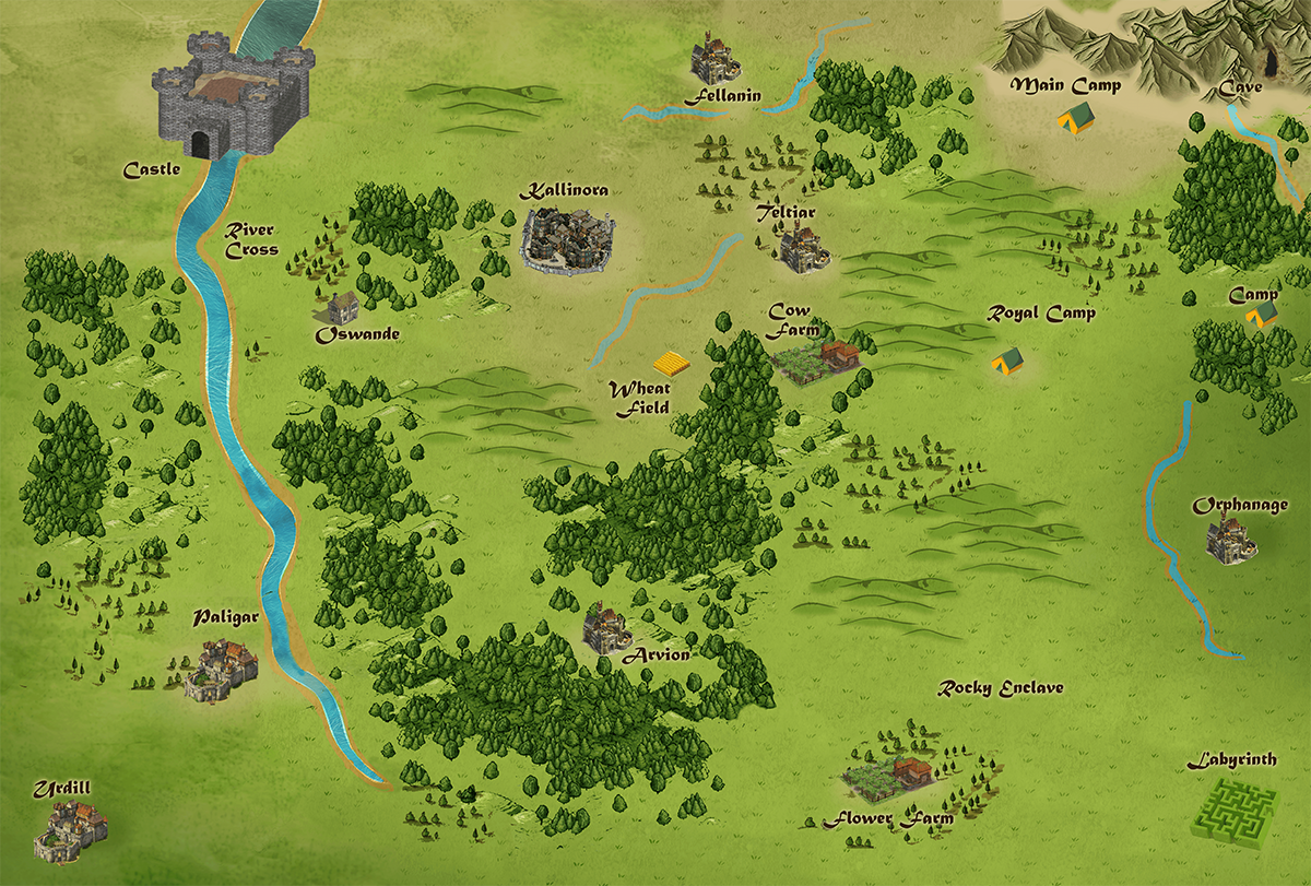 Garinor map