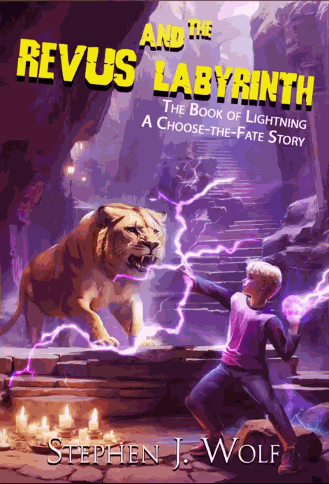 Revus and the Labyrinth: The Book of Lightning: A Choose-the-Fate Story